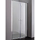 Заказать Душевая дверь Cezares Elena 115 ELENA-W-B-2-115-P-Cr профиль Хром стекло рифленое в магазине сантехники Santeh-Crystal.ru