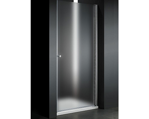 Купить Душевая дверь Cezares Elena 60 R ELENA-W-B-1-60-P-Cr-R профиль Хром стекло рифленое в магазине сантехники Santeh-Crystal.ru