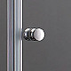 Заказать Душевая дверь Cezares Elena 80 L ELENA-W-B-1-80-P-Cr-L профиль Хром стекло рифленое в магазине сантехники Santeh-Crystal.ru
