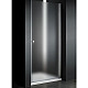Приобрести Душевая дверь Cezares Elena 80 R ELENA-W-B-1-80-P-Cr-R профиль Хром стекло рифленое в магазине сантехники Santeh-Crystal.ru
