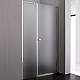 Заказать Душевая дверь Cezares Elena 110 R ELENA-W-B-11-40+70-P-Cr-R профиль Хром стекло рифленое в магазине сантехники Santeh-Crystal.ru