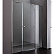 Купить Душевая дверь Cezares Elena 160 ELENA-W-B-13-60+60/40-C-Cr профиль Хром стекло прозрачное в магазине сантехники Santeh-Crystal.ru