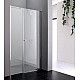 Купить Душевая дверь Cezares Elena 130 R ELENA-W-B-11-60+70-P-Cr-R профиль Хром стекло рифленое в магазине сантехники Santeh-Crystal.ru