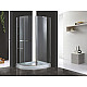 Купить Душевой уголок Cezares Elena 120x90 L ELENA-W-RH-1-120/90-C-Cr-L профиль Хром стекло прозрачное в магазине сантехники Santeh-Crystal.ru