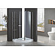 Купить Душевой уголок Cezares Elena 120x90 L ELENA-W-RH-1-120/90-C-Cr-L профиль Хром стекло прозрачное в магазине сантехники Santeh-Crystal.ru