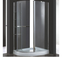 Душевой уголок Cezares Elena 120x90 L ELENA-W-RH-1-120/90-C-Cr-L профиль Хром стекло прозрачное