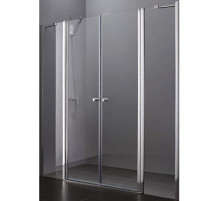 Душевая дверь в нишу Cezares ELENA-W-B-22-200-P-Cr профиль Хром стекло рифленое