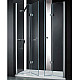 Заказать Душевая дверь Cezares Elena 200 ELENA-W-BS-22-200-C-Cr профиль Хром стекло прозрачное в магазине сантехники Santeh-Crystal.ru