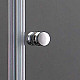 Купить Душевой уголок Cezares Elena 120x100 ELENA-W-AH-2-120/100-P-Cr-R профиль Хром стекло рифленое в магазине сантехники Santeh-Crystal.ru