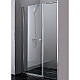 Заказать Душевая дверь Cezares Elena 90 ELENA-W-B-11-30+60-C-Cr профиль Хром стекло прозрачное в магазине сантехники Santeh-Crystal.ru