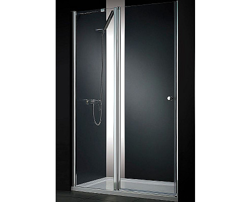 Заказать Душевая дверь Cezares Elena 120 ELENA-W-B-12-120-C-Cr профиль Хром стекло прозрачное в магазине сантехники Santeh-Crystal.ru