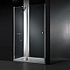 Заказать Душевая дверь Cezares Elena 120 ELENA-W-B-12-120-C-Cr профиль Хром стекло прозрачное в магазине сантехники Santeh-Crystal.ru