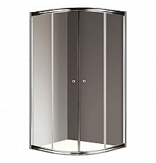Душевой уголок Cezares Giubileo R2 80x80 GIUBILEO-R-2-80-SCORREVOLE-C-Cr прозрачное стекло профиль Хром