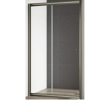 Душевая дверь Cezares Giubileo 120 GIUBILEO-BF-1-120-C-Br профиль Бронза стекло прозрачное