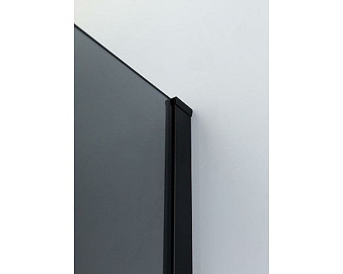 Santeh-Crystal.ru: Душевая перегородка Cezares Liberta 80 LIBERTA-L-1-80-GR-NERO профиль Черный матовый стекло серое Купить Душевая перегородка Cezares Liberta 80 LIBERTA-L-1-80-GR-NERO профиль Черный матовый стекло серое в магазине сантехники Santeh-Crystal.ru