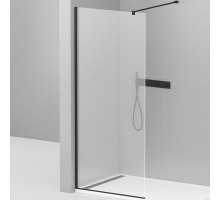 Душевая перегородка Cezares Liberta 105 LIBERTA-L-1-105-120-C-NERO профиль Черный матовый стекло прозрачное