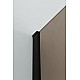 Приобрести Душевая перегородка Cezares Liberta 110 LIBERTA-L-1-110-120-BR-NERO профиль Черный матовый стекло бронзовое в магазине сантехники Santeh-Crystal.ru