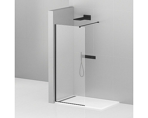Santeh-Crystal.ru: Душевая перегородка Cezares Liberta 130 LIBERTA-L-1-130-120-C-NERO профиль Черный матовый стекло прозрачное Заказать Душевая перегородка Cezares Liberta 130 LIBERTA-L-1-130-120-C-NERO профиль Черный матовый стекло прозрачное в магазине сантехники Santeh-Crystal.ru