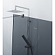 Заказать Душевая перегородка Cezares Liberta 100 LIBERTA-L-2-100-120-GR-Cr профиль Хром стекло серое в магазине сантехники Santeh-Crystal.ru