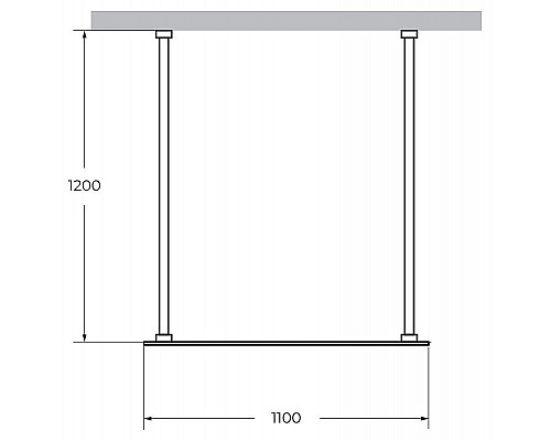 Santeh-Crystal.ru: Душевая перегородка Cezares Liberta 110 LIBERTA-L-2-110-120-C-NERO профиль Черный матовый стекло прозрачное Приобрести Душевая перегородка Cezares Liberta 110 LIBERTA-L-2-110-120-C-NERO профиль Черный матовый стекло прозрачное в магазине сантехники Santeh-Crystal.ru