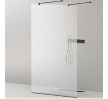 Душевая перегородка Cezares Liberta 90 LIBERTA-L-2-90-120-C-NERO профиль Черный матовый стекло прозрачное