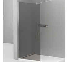 Душевая перегородка Cezares Liberta 120 LIBERTA-L-1-120-GR-Cr профиль Хром стекло серое