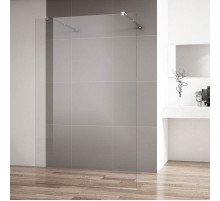 Душевая перегородка Cezares Liberta L-2 130 профиль Хром стекло прозрачное