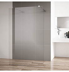 Душевая перегородка Cezares Liberta L-2 140 профиль Хром стекло прозрачное