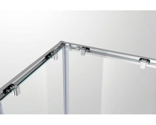 Приобрести Душевой уголок Cezares Molveno 90х90 MOLVENO-A-2-90-C-Cr-IV профиль Хром стекло прозрачное в магазине сантехники Santeh-Crystal.ru