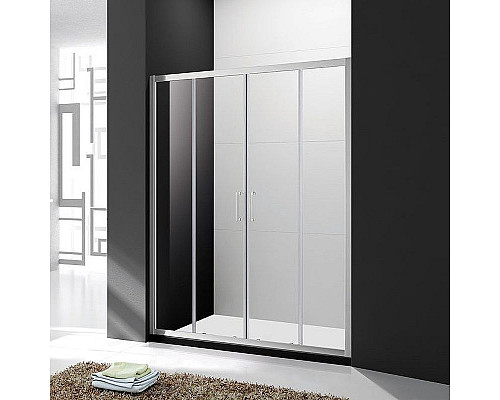 Заказать Душевая дверь Cezares Molveno 170 MOLVENO-BF-2-170-C-Cr-IV профиль Хром стекло прозрачное в магазине сантехники Santeh-Crystal.ru