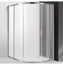 Душевой уголок Cezares Molveno RH-11 130х120 MOLVENO-RH-11-130/120-P-Cr профиль Хром стекло рифленое