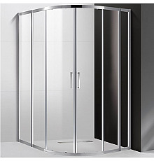 Душевой уголок Cezares Molveno RH-22 110х100 MOLVENO-RH-22-110/100-C-Cr-IV профиль Хром стекло прозрачное