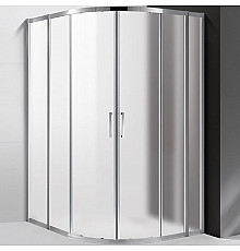 Душевой уголок Cezares Molveno RH-22 110х100 MOLVENO-RH-22-110/100-P-Cr профиль Хром стекло рифленое