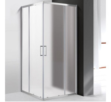 Душевой уголок Cezares Molveno A-2 100х100 MOLVENO-A-2-100-P-Cr профиль Хром стекло рифленое
