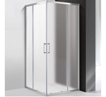 Душевой уголок Cezares Molveno 90х90 MOLVENO-A-2-90-P-Cr профиль Хром стекло рифленое