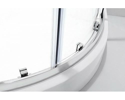 Заказать Душевой уголок Cezares Molveno 90х90 MOLVENO-R-2-90-C-Cr-IV профиль Хром стекло прозрачное в магазине сантехники Santeh-Crystal.ru