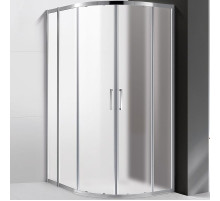 Душевой уголок Cezares Molveno 110x90 MOLVENO-RH-2-110/90-P-Cr профиль Хром стекло рифленое