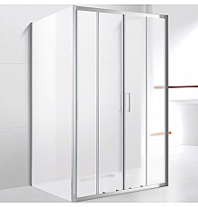 Душевой уголок Cezares Molveno 180x90 MOLVENO-AH-22-180/90-P-Cr профиль Хром стекло рифленое