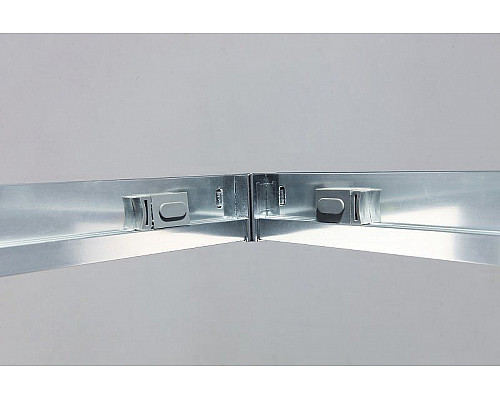 Купить Душевой уголок Cezares Momento 80х80 MOMENTO-R-2-80-C-Cr профиль Хром стекло прозрачное в магазине сантехники Santeh-Crystal.ru