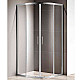 Купить Душевой уголок Cezares Momento 80х80 MOMENTO-R-2-80-C-Cr профиль Хром стекло прозрачное в магазине сантехники Santeh-Crystal.ru
