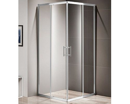 Приобрести Душевой уголок Cezares Momento A-2 90х90 Хром в магазине сантехники Santeh-Crystal.ru