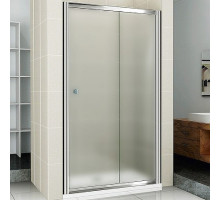 Душевая дверь Cezares Pratico 135 PRATICO-BF-1-135-P-Cr профиль Хром стекло рифленое