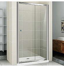 Душевая дверь Cezares Pratico 105 PRATICO-BF-1-105-C-Cr профиль Хром стекло прозрачное