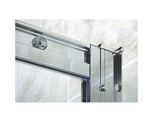 Купить Душевая дверь Cezares Pratico 155 PRATICO-BF-1-155-C-Cr профиль Хром стекло прозрачное в магазине сантехники Santeh-Crystal.ru