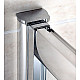 Заказать Шторка на ванну Cezares Pratico 170 PRATICO-VF-2-170/140-P-Cr профиль Хром стекло рифленое в магазине сантехники Santeh-Crystal.ru