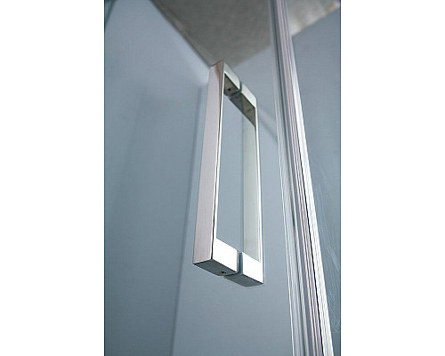 Приобрести Душевой уголок Cezares Silder 100х100 SLIDER-R-2-90/100-C-Cr профиль Хром стекло прозрачное в магазине сантехники Santeh-Crystal.ru