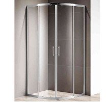 Душевой уголок Cezares Silder 100х100 SLIDER-R-2-90/100-C-Cr профиль Хром стекло прозрачное