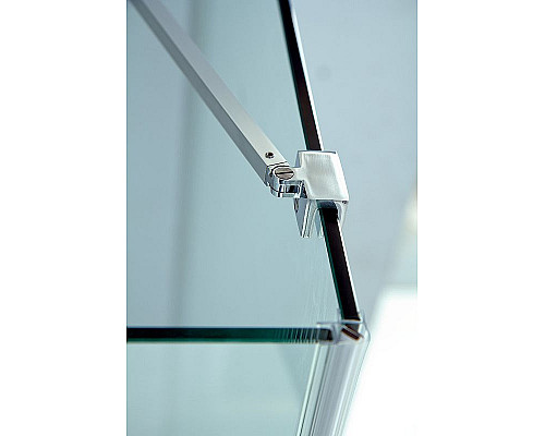 Приобрести Душевой уголок Cezares Slider 100x80 SLIDER-AH-2-70/80-90/100-C-NERO профиль Черный матовый стекло прозрачное в магазине сантехники Santeh-Crystal.ru