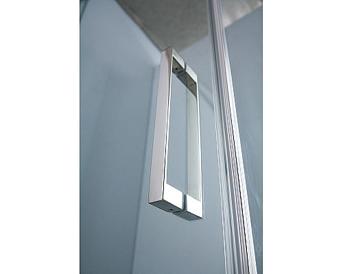 Приобрести Душевой уголок Cezares Slider 100x100 SLIDER-R-2-90/100-GRIGIO-Cr профиль Хром стекло серое в магазине сантехники Santeh-Crystal.ru