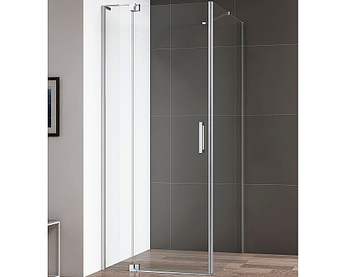 Заказать Душевой уголок Cezares Slider 100x90 SLIDER-AH-1-90-90/100-C-Cr профиль Хром стекло прозрачное в магазине сантехники Santeh-Crystal.ru